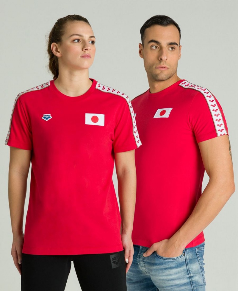 Rouge T-Shirt Arena Team Nations - CPG-6659993