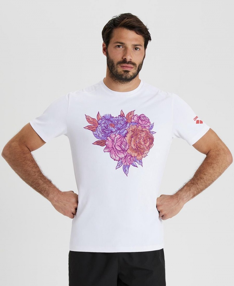 Blanche Rose T-Shirt Arena Breast Cancer - CQT-7660490