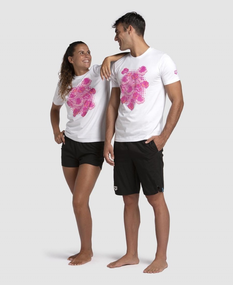 Blanche Rose T-Shirt Arena Breast Cancer Awareness Collection - QBF-2388176