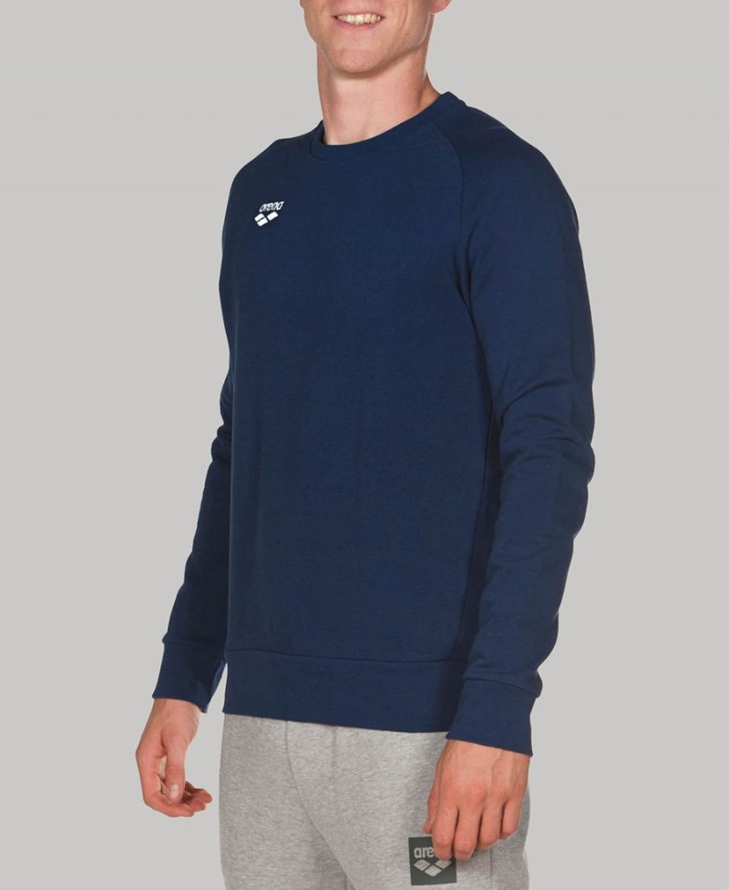 Bleu Marine Sweatshirt Arena Essential Crewneck - ADR-7908037