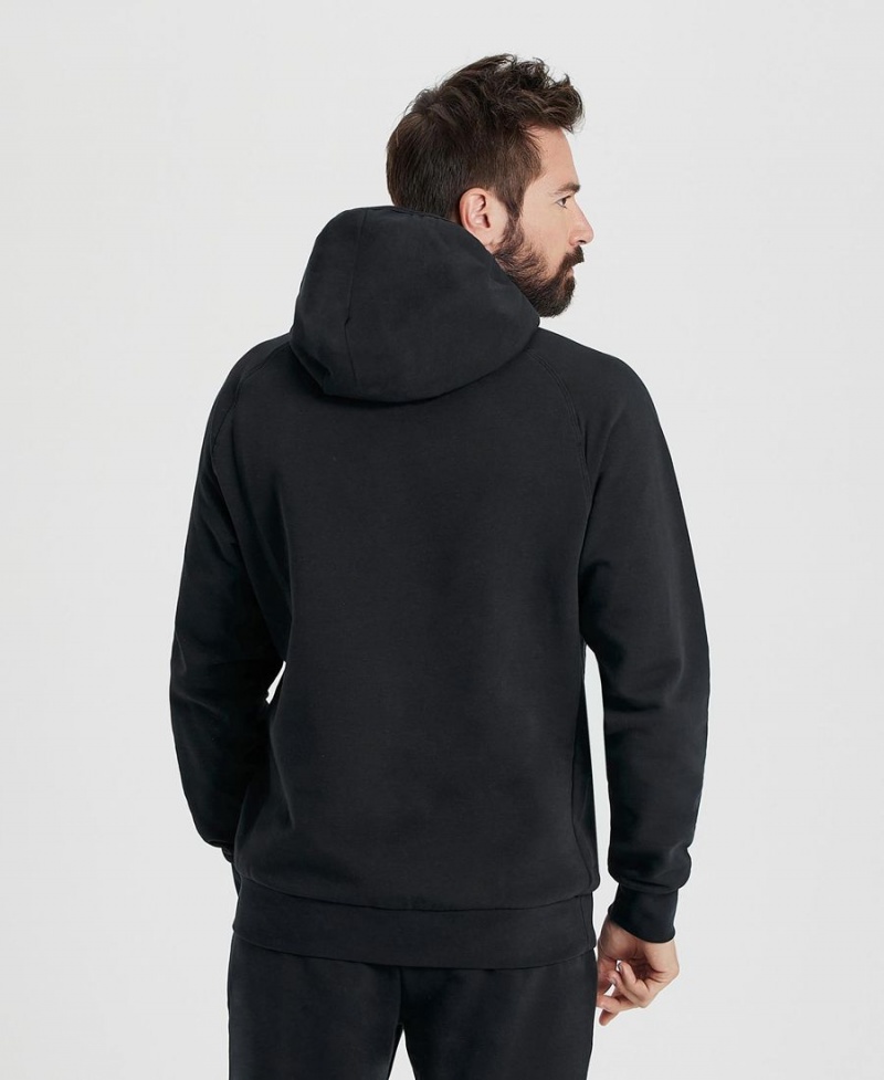 Noir Sweatshirt Arena Team Encapuchonné Panel - FBP-9289520