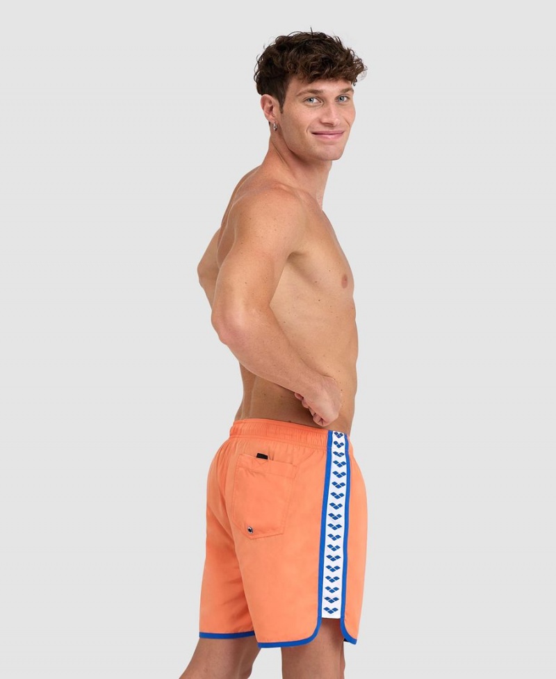 Orange Bleu Short Arena Icons Team Stripe - YRG-2523950