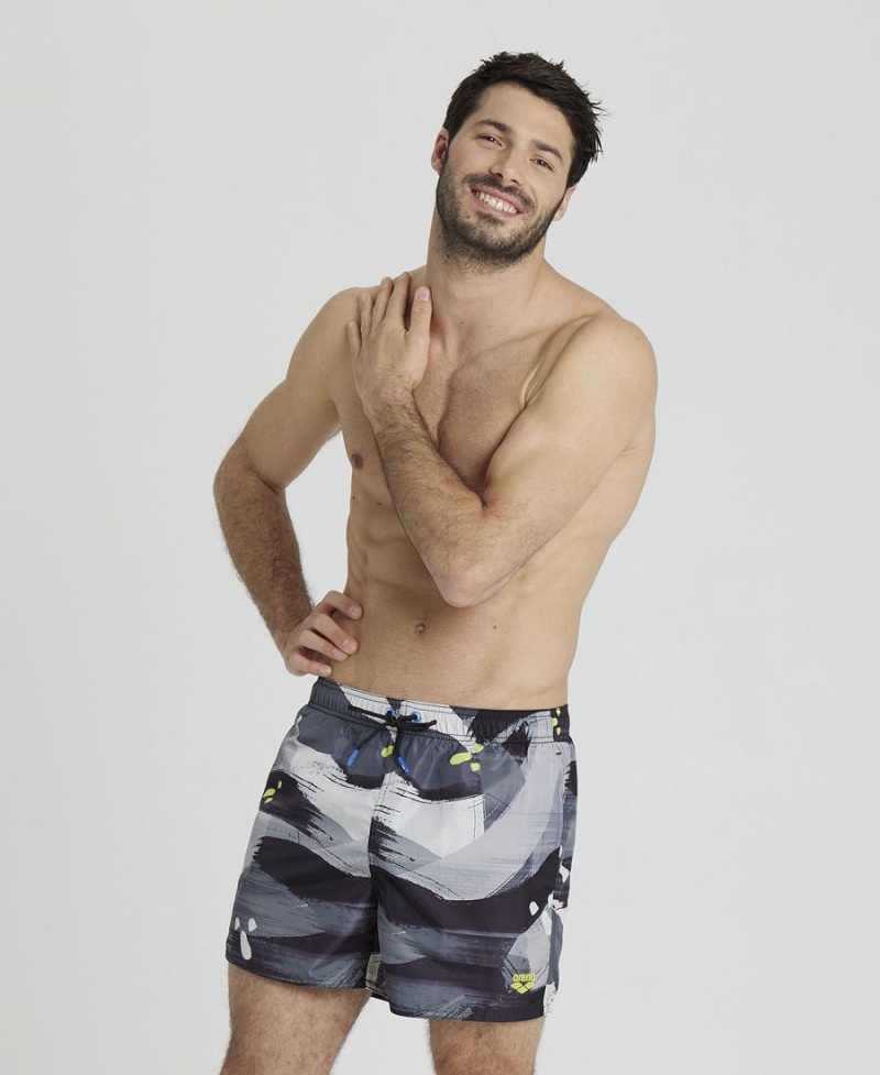 Grise Multicolore Short Arena Allover Beach - VSK-2653668