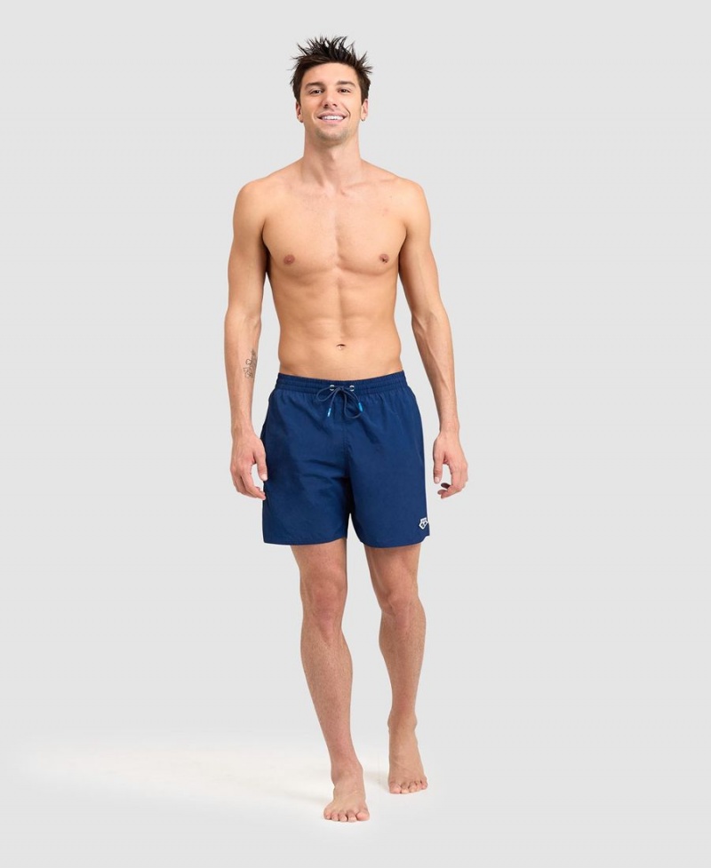 Bleu Marine Short Arena Icons Solid - ZLR-3464236