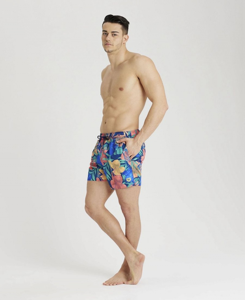 Bleu Multicolore Short Arena Allover Beach - LDU-4435196