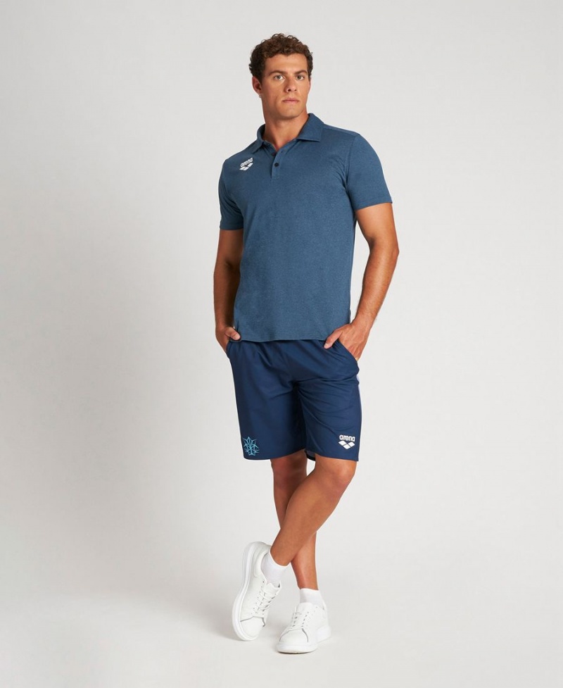 Bleu Marine Polo Arena USA Tech - WQD-5390206