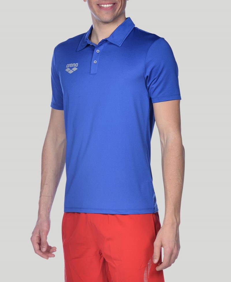 Bleu Polo Arena Team Line Tech Corta Sleeve - CSD-7939918