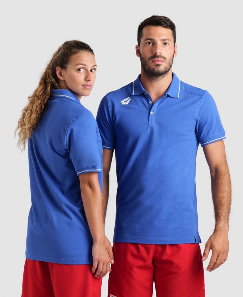 Bleu Polo Arena Team Solid - UTR-5698986