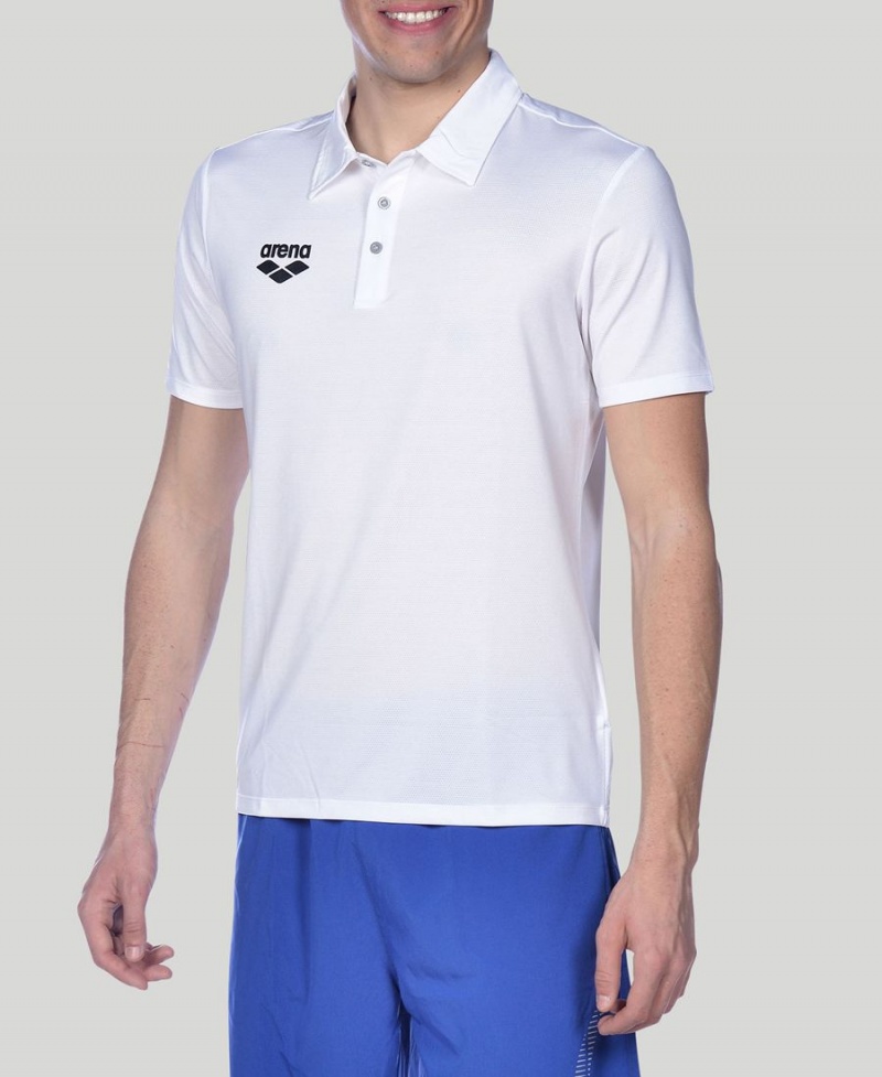 Blanche Polo Arena Team Line Tech Corta Sleeve - BTK-3761889