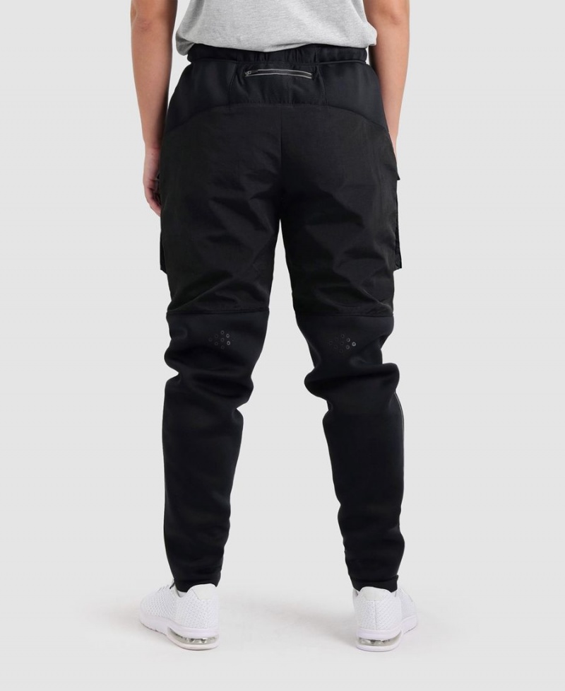 Noir Pantalon Arena Team Half-Matelassé - ZIF-6261011