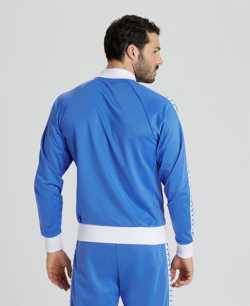 Bleu Blanche Veste Arena Relax IV Team Full-Zip - FRY-8239902