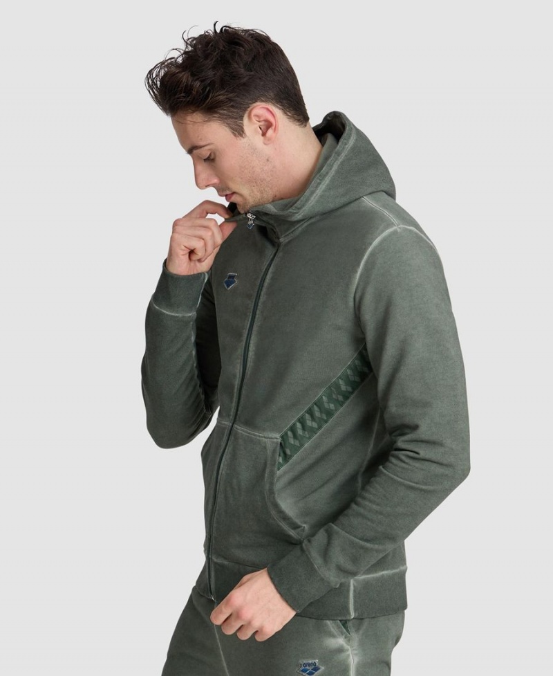 Vert Veste Arena Icons Encapuchonné - RRH-6187402