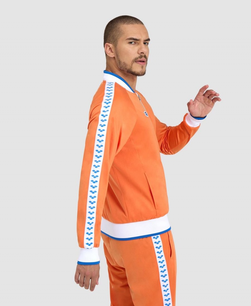 Orange Blanche Veste Arena Relax IV Team Full-Zip - OWW-0689040