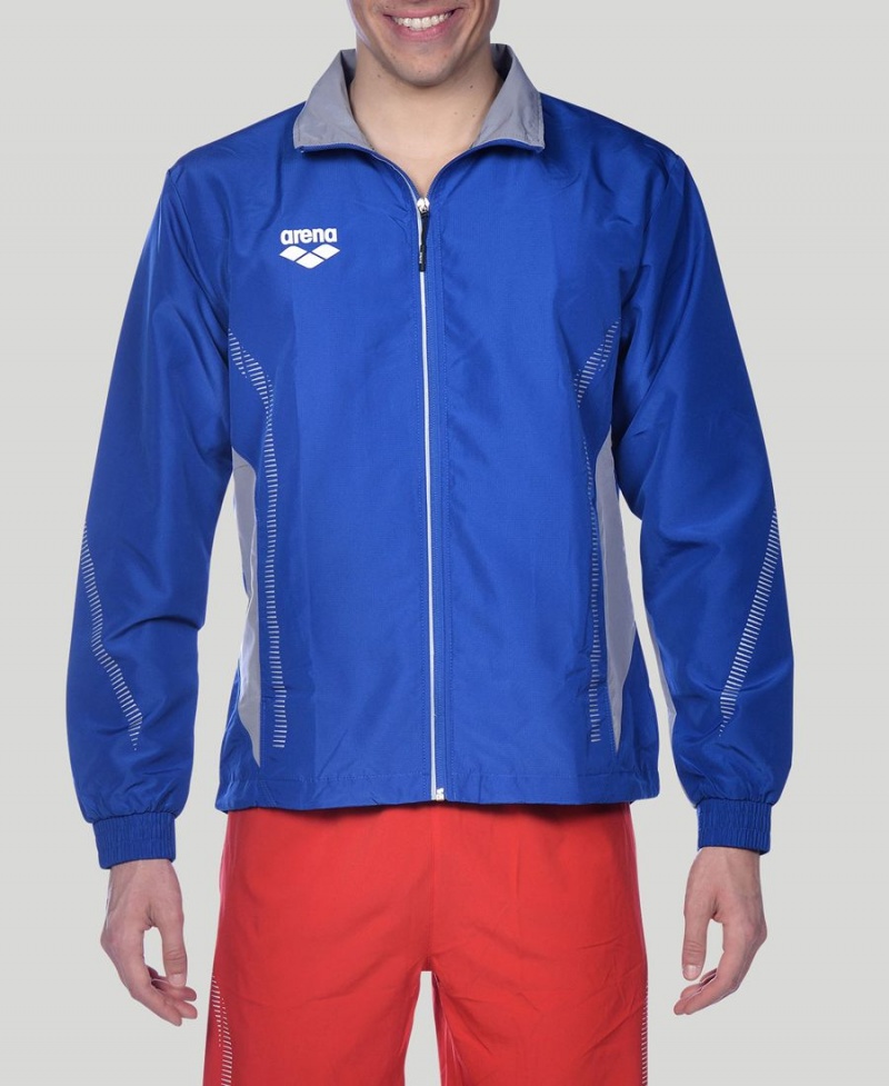 Bleu Veste Arena Team Line Warm-Up - XWI-8362467