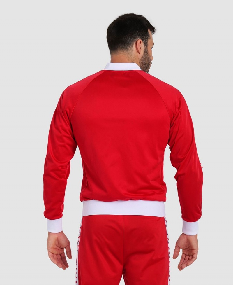 Rouge Blanche Veste Arena Relax IV Team Full-Zip - MPS-1877847