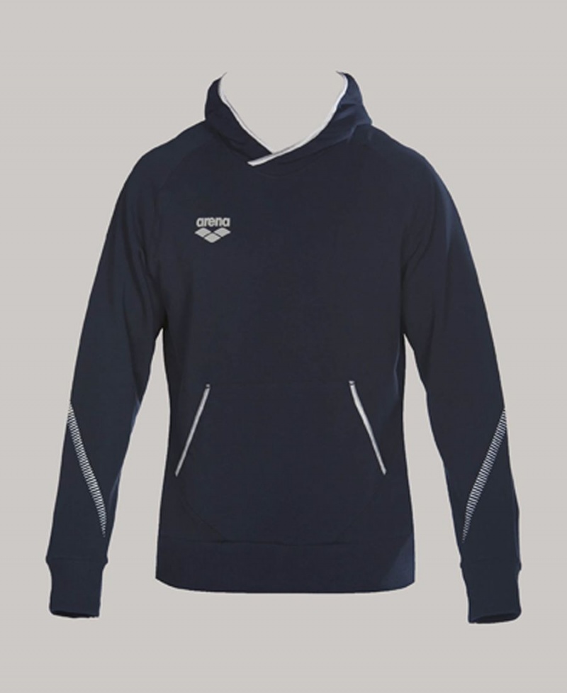 Bleu Marine Sweat a Capuche Arena Team Line - LUP-4111315