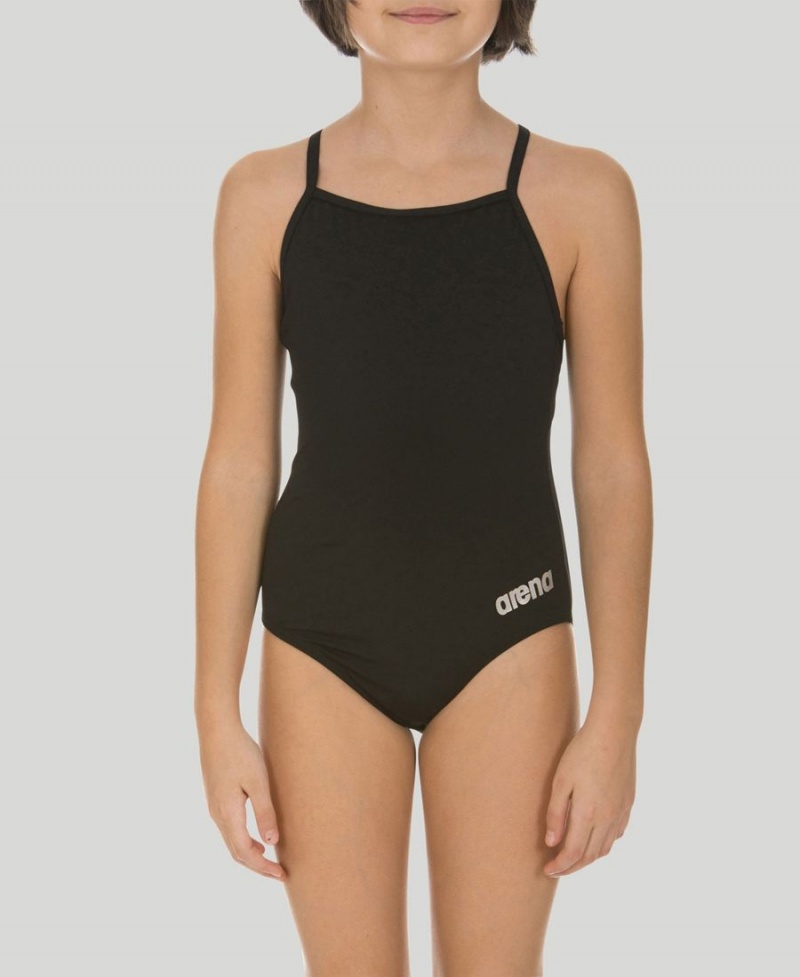 Noir Maillot de Bain Arena Master Youth Light Drop Back - BXP-8656123