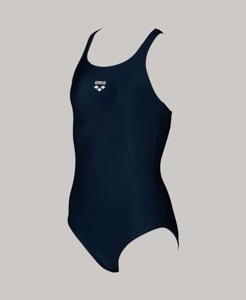 Bleu Marine Maillot de Bain Arena LTS Jr Pro Back - KPU-9196373