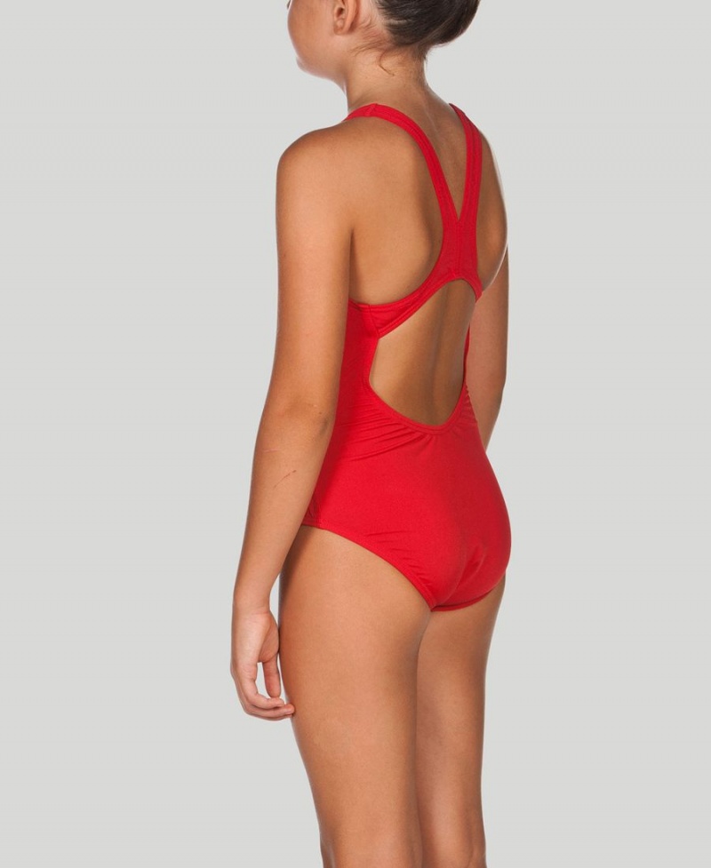 Rouge Maillot de Bain Arena Madison Youth Swim Pro Back - ODV-3042830