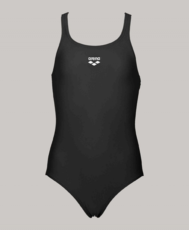 Noir Maillot de Bain Arena LTS Youth Swim-Pro Back - PEZ-6009405