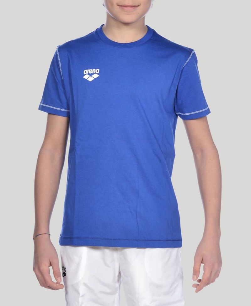 Bleu T-Shirt Arena Youth Team Line Corta Sleeve - BPT-2023917