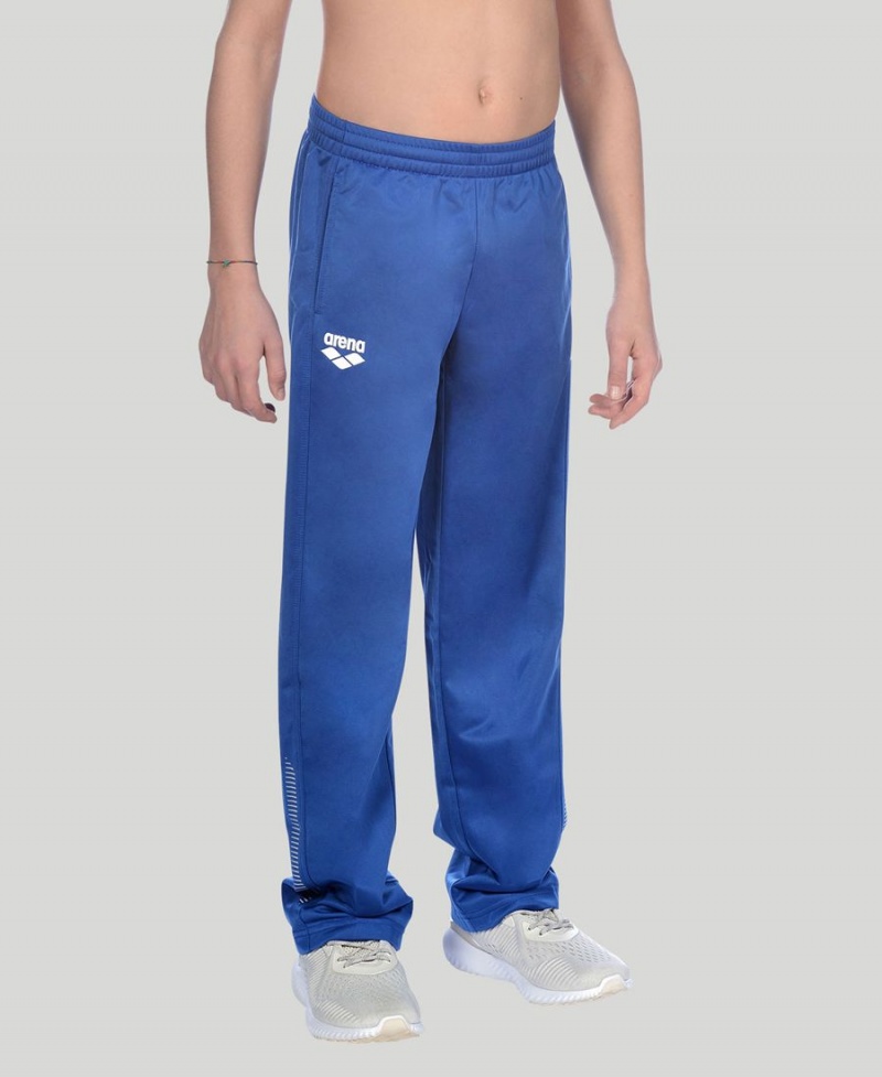 Bleu Pantalon Arena Youth Team Line Tricoté Poly - EYC-5256957