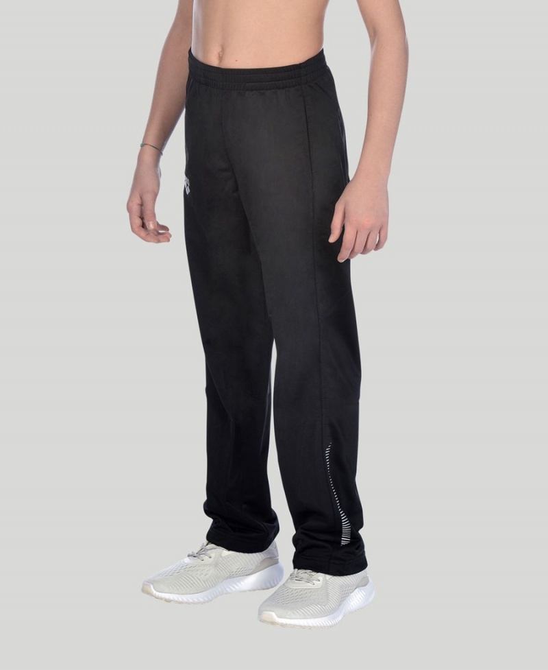 Noir Pantalon Arena Youth Team Line Tricoté Poly - KCO-0529010