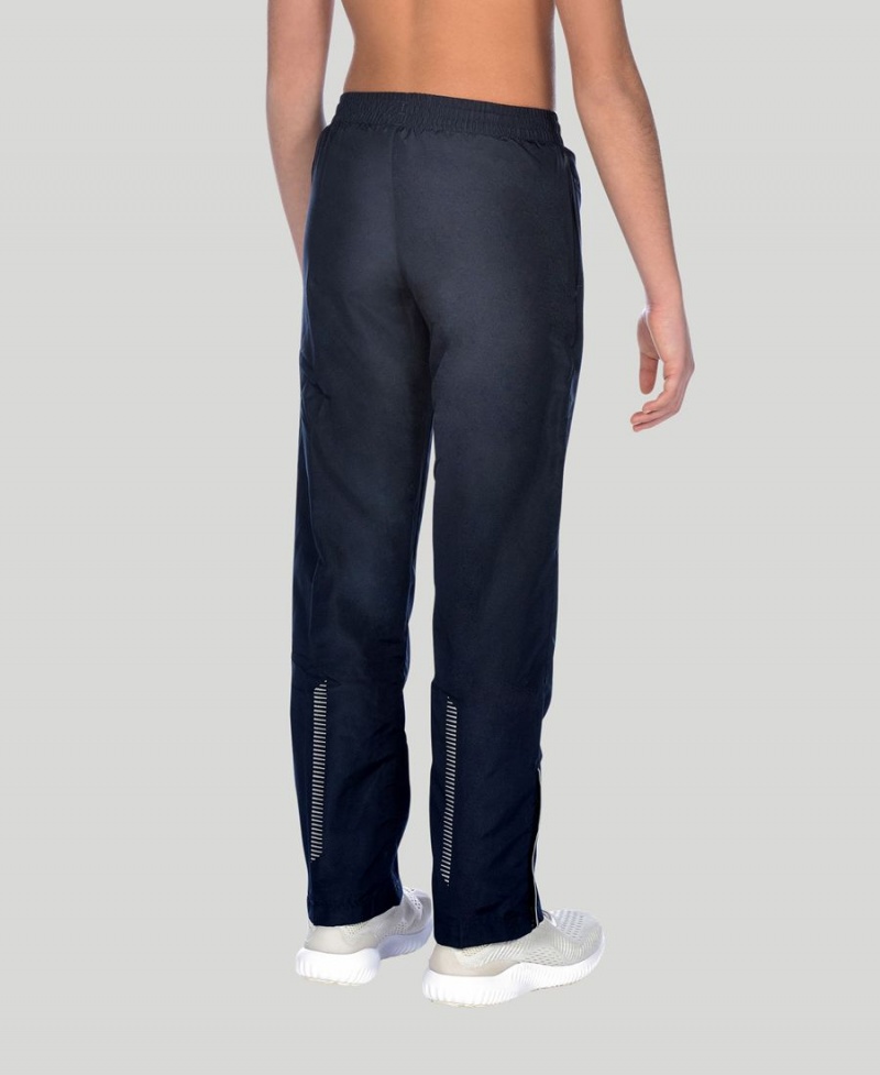 Bleu Marine Pantalon Arena Youth Team Line Warm-Up - WSG-6423214