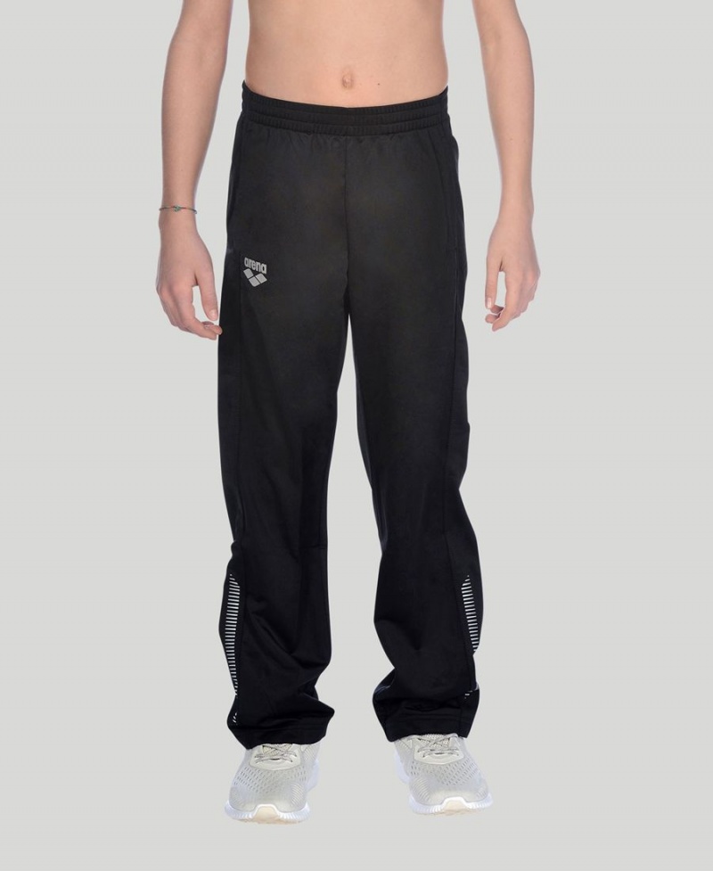 Noir Pantalon Arena Youth Team Line Tricoté Poly - KCO-0529010