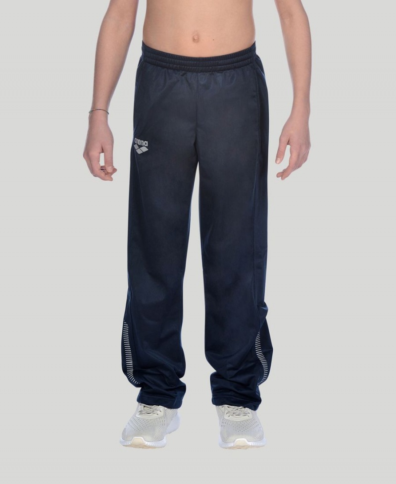 Bleu Marine Pantalon Arena Youth Team Line Tricoté Poly - OXA-0130825