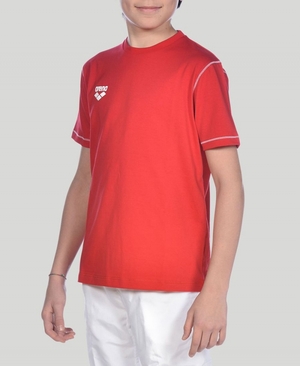 Rouge T-Shirt Arena Youth Team Line Corta Sleeve - LEY-7552441