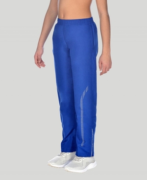 Bleu Pantalon Arena Youth Team Line Warm-Up - UOV-3059639