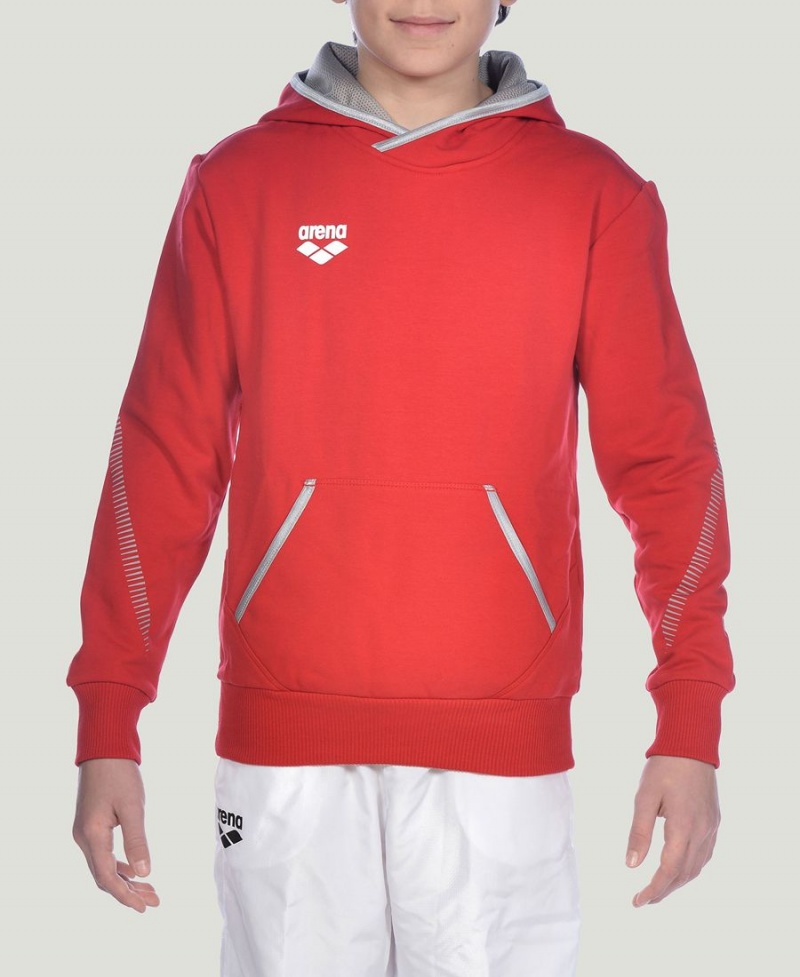 Rouge Sweat a Capuche Arena Youth Team Line Long Sleeve - YTZ-4749579