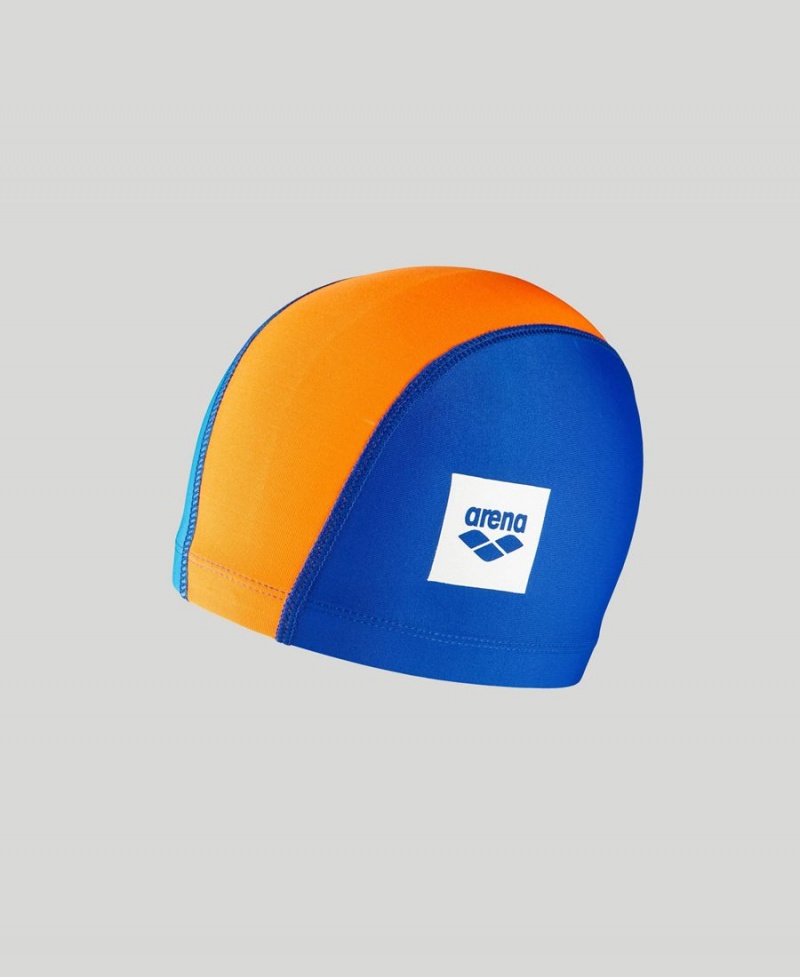 Bleu Marine Bleu Orange Bonnet de Bain Arena Unix II Junior - JGX-9583271