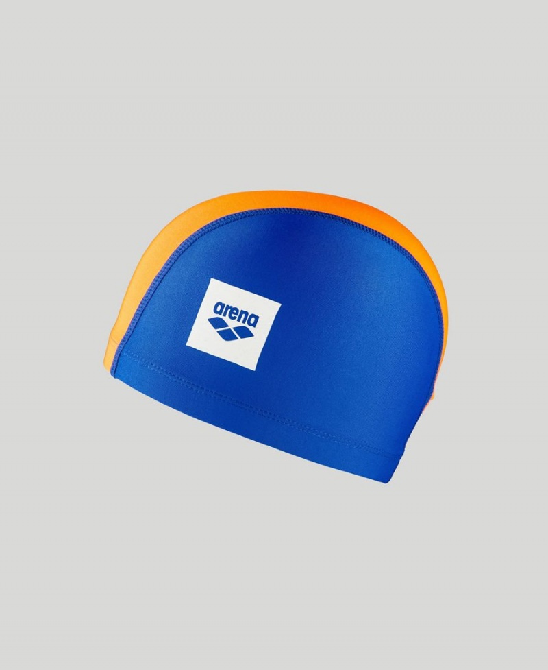 Bleu Marine Bleu Orange Bonnet de Bain Arena Unix II Junior - JGX-9583271