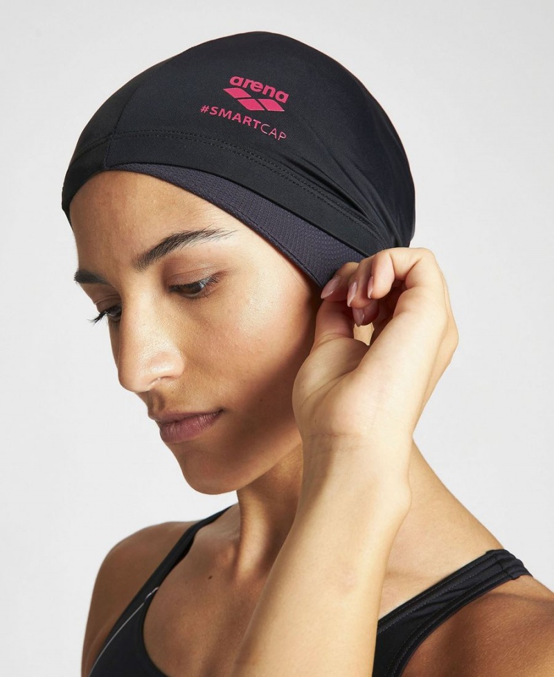 Noir Bonnet de Bain Arena Smart - CSL-7102537