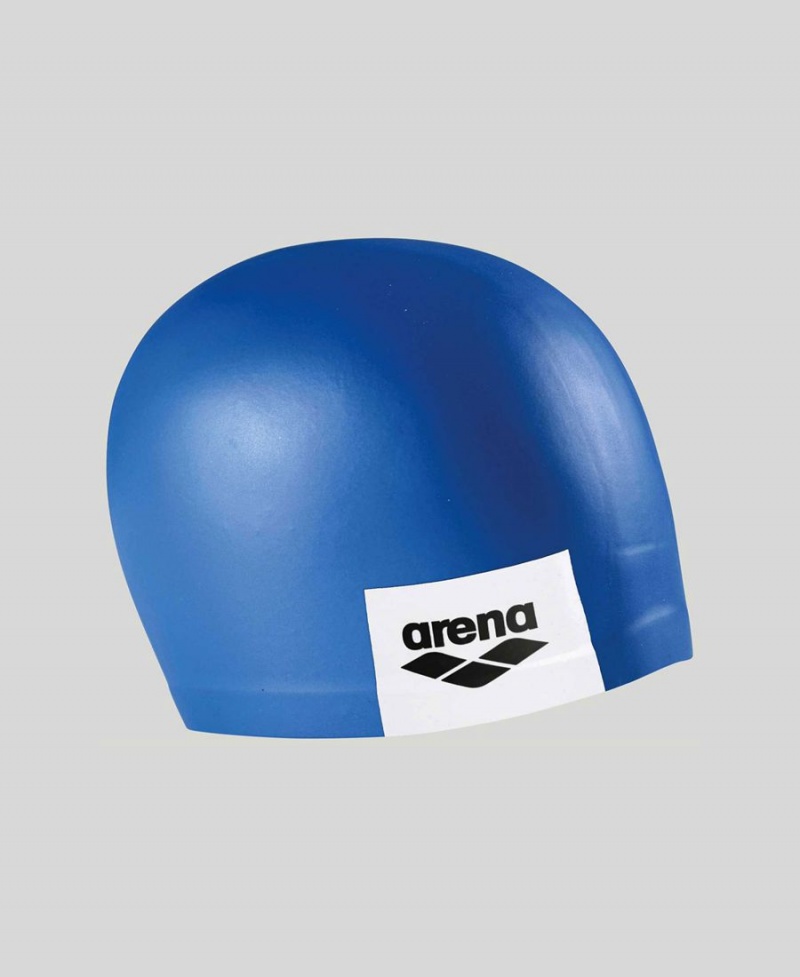 Bleu Bonnet de Bain Arena Logo Moulded Silicone - YOP-1343752