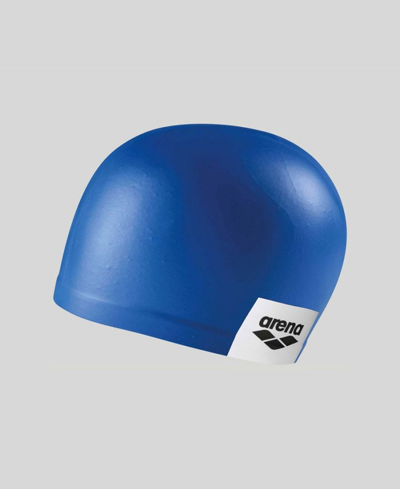 Bleu Bonnet de Bain Arena Logo Moulded Silicone - YOP-1343752