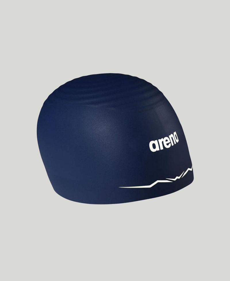 Bleu Marine Bonnet de Bain Arena Aquaforce Wave - JZW-4068836