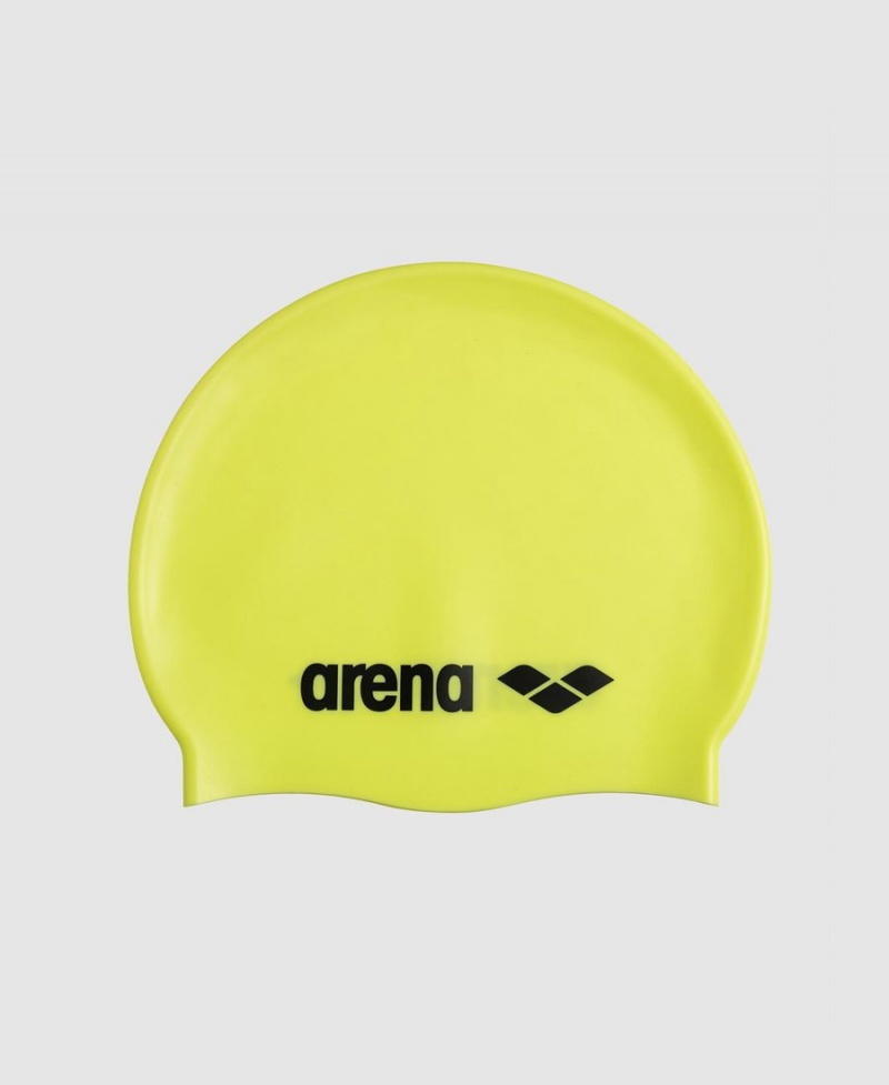 Jaune Bonnet de Bain Arena Classiche Silicone - RFA-6497453