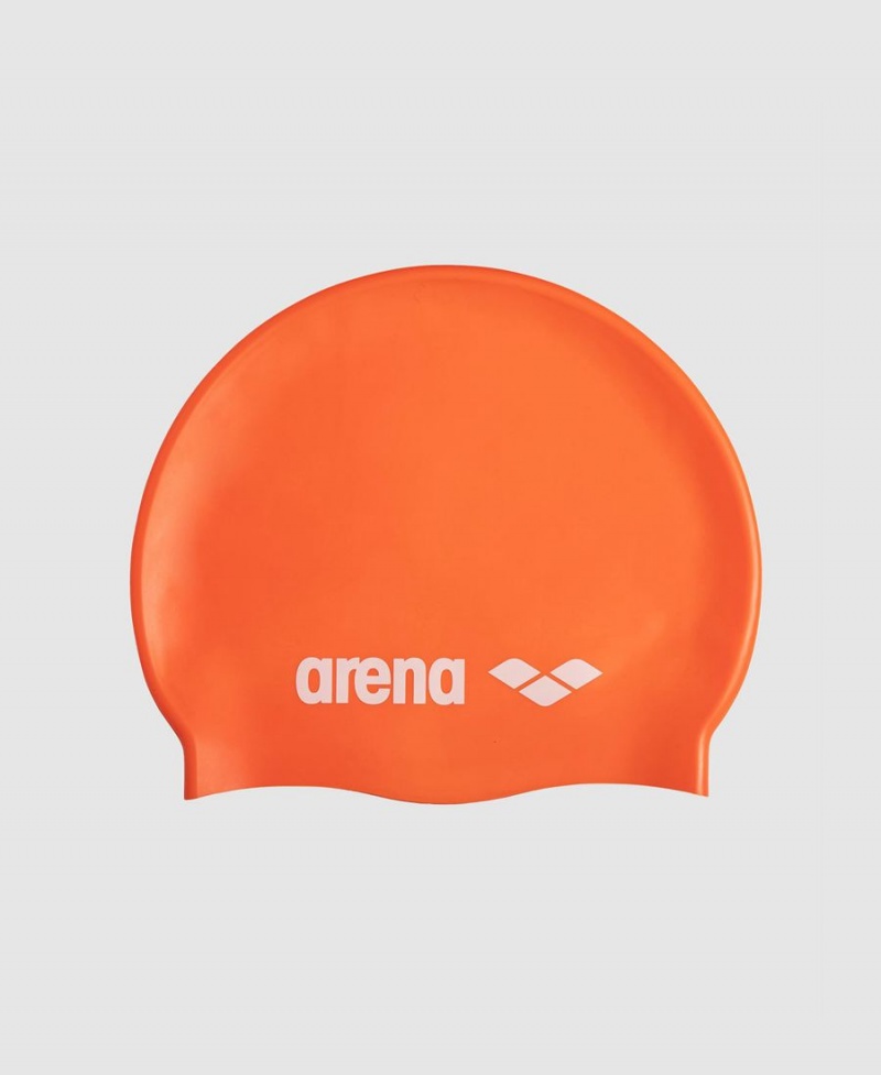 Orange Bonnet de Bain Arena Classiche Silicone - RMO-2075785