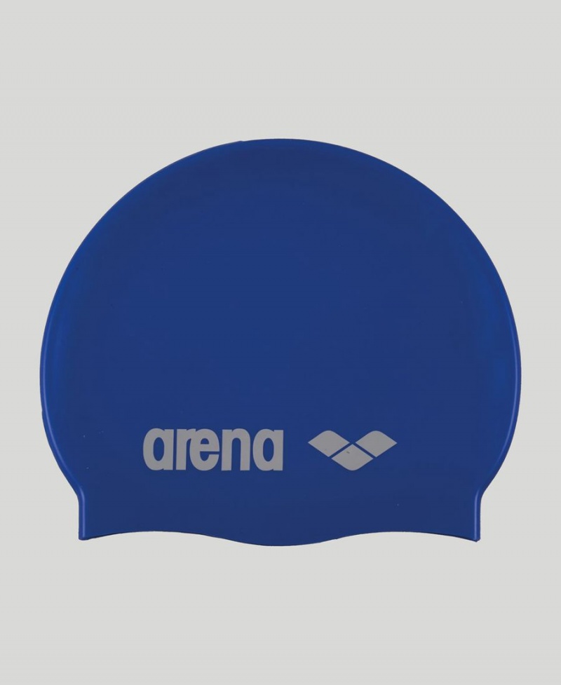 Bleu Blanche Bonnet de Bain Arena Classiche Silicone - QIJ-3399765