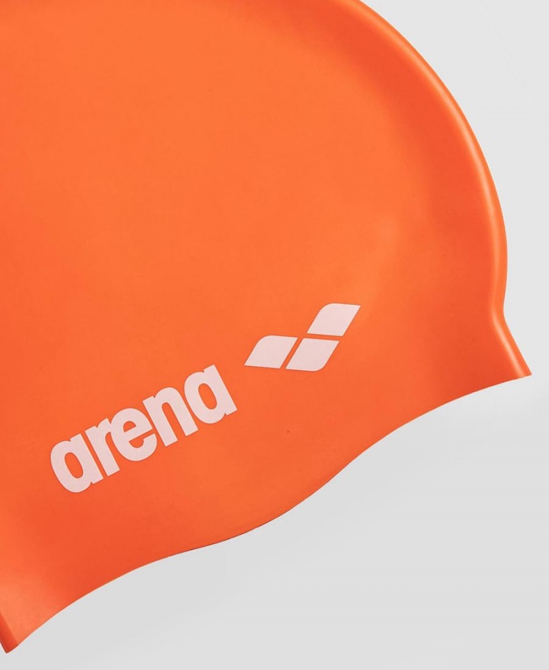 Orange Bonnet de Bain Arena Classiche Silicone - RMO-2075785