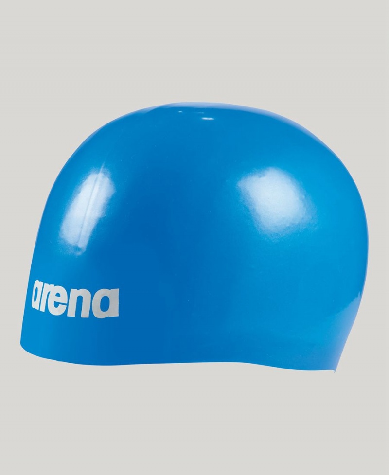 Bleu Bonnet de Bain Arena Moulded Pro II - ALI-6057055