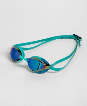 Turquoise Bleu Lunette Natation Arena Python Mirror - NTE-5890372