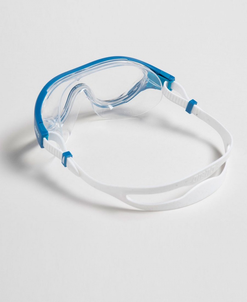 Bleu Blanche Lunette Natation Arena The One Mask - ZPL-5746178