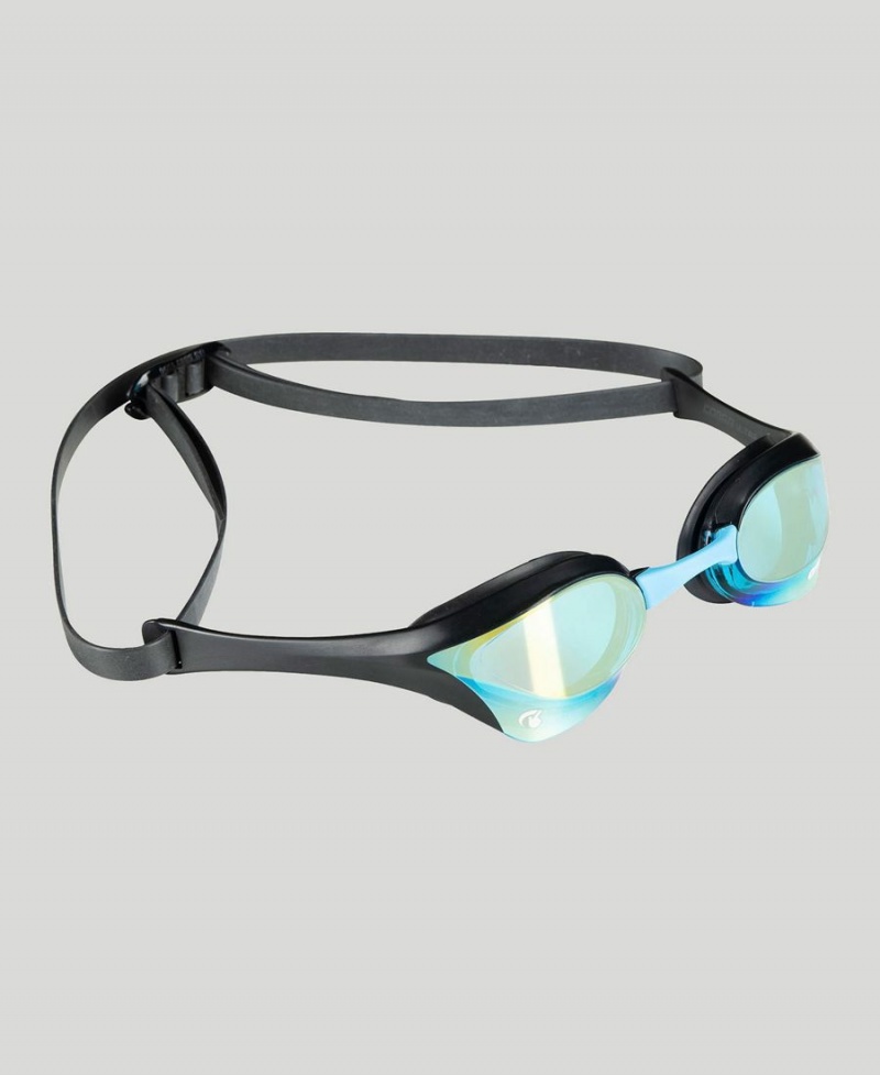 Bleu Noir Lunette Natation Arena Cobra Ultra Swipe Mirror - GVJ-2345101