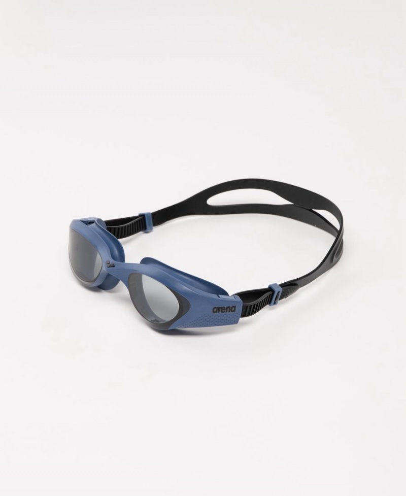 Grise Bleu Marine Noir Lunette Natation Arena The One - BWP-9379236