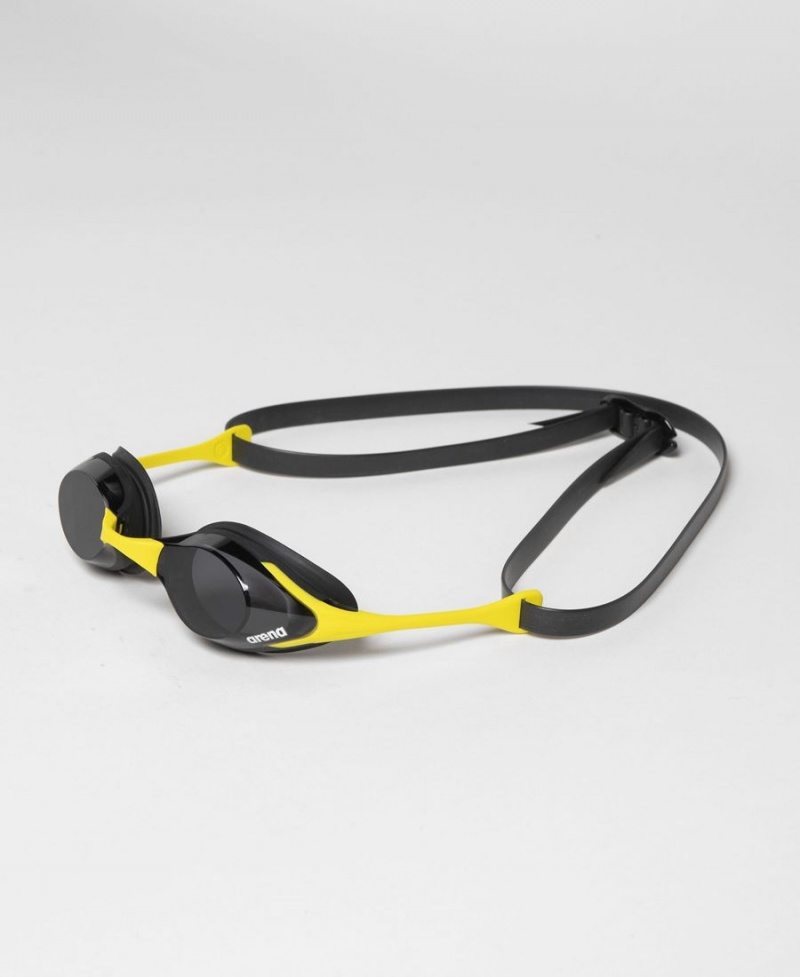 Noir Jaune Lunette Natation Arena Cobra Swipe - LDX-9919709