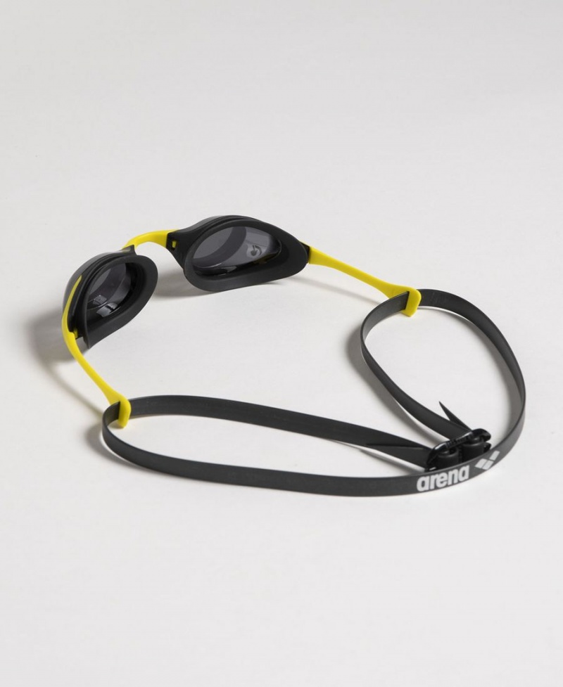 Noir Jaune Lunette Natation Arena Cobra Swipe - LDX-9919709